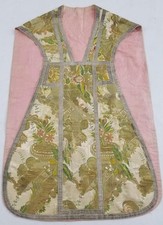 Antique 19thC Metallic Brocade