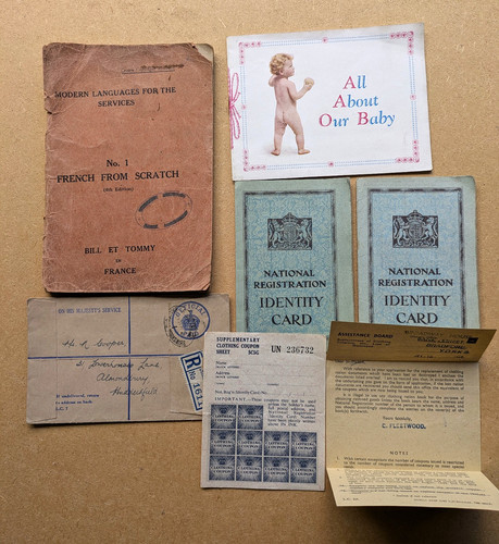Ww2 ephemera french from - ephemera,