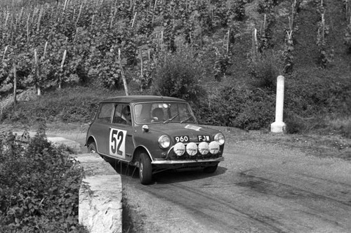 Mini cooper 1966 rally car - mini,