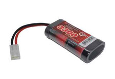 Rechargeable Battery 4.8v NiMH 3300mAh SC Tamiya Fitting Vapextech UK