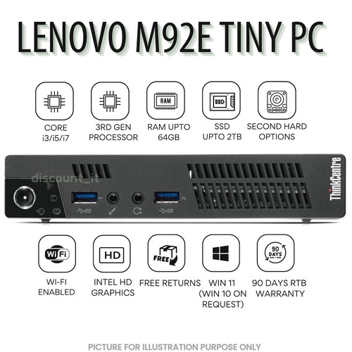 Lenovo m92e tiny intel - intel, core