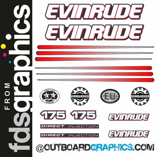 Evinrude 175hp outboard - evinrude,