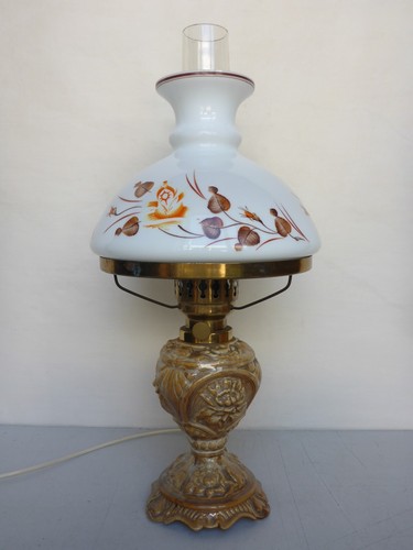 Old lamp floor - old,