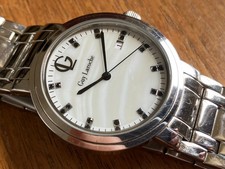 Guy Laroche mother of pearl watch