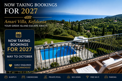 Kefalonia villa 2027 private - villa, |