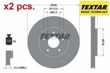X2 PCS FRONT BRAKE DISC SET