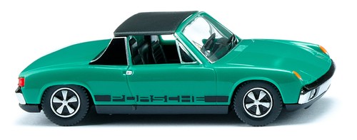 Wiking porsche 914 green - vw,