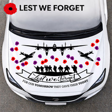 Lest We Forget LARGE Car Van