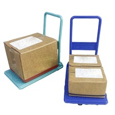 Doll House Trolley Utility 1/12 Garden Accessory for Supermarket Play Scene