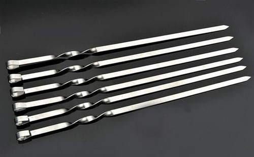 6pc bbq barbecue - bbq, steel