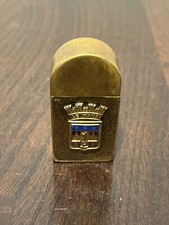 Antique Le Mans Brass Lighter