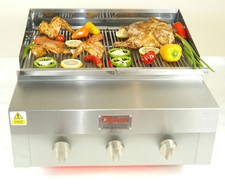 2 BURNER FLAME GRILL CHARCOAL
