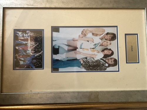 Abba signed photo - signed,