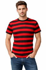 Adults Short Sleeve Red and