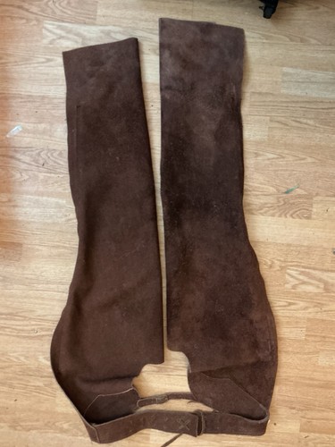 Vintage brown suede leather - vintage,
