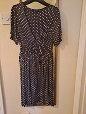 Brown White Polka Dot 40s