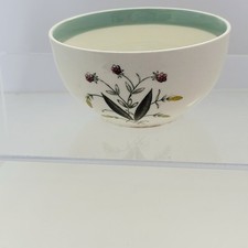 Vintage Alfred Meakin Hedgerow Green - Sugar Bowl 11 cm diameter.