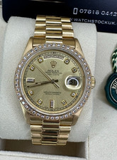 ROLEX  18K 36MM FULL GOLD