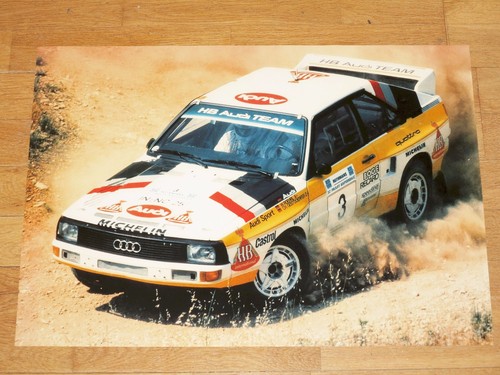 Audi sport quattro poster - s1,