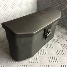 Tractor Tool Box, Tough Black Plastic, Massey Ferguson 300 series type.   Small