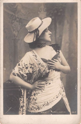 Postcard edwardian actress - -,