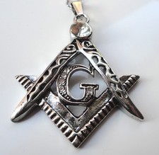 Freemason Pendant Ornate Mason
