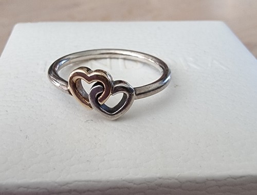 Pandora silver heart ring - pandora,