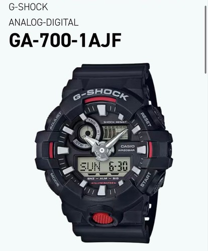 Casio shock 700 - g-shock, ga-700