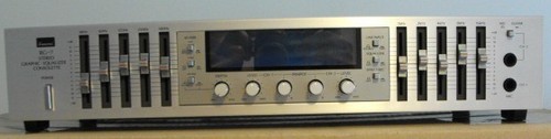 Sansui graphic equalizer - rg-7,