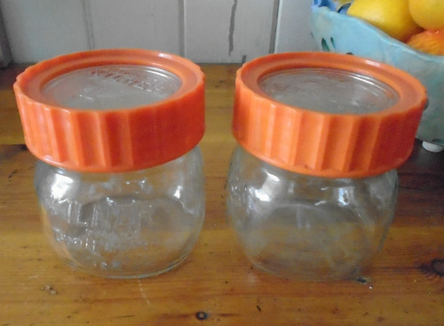 Pair vintage 500ml 1970s - vintage,
