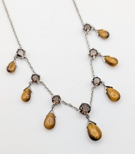 QVC 925 Sterling Silver Smokey