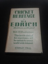 Cricket Heritage WJ Edrich