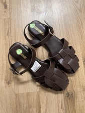 Brown Sandles Women's Flat