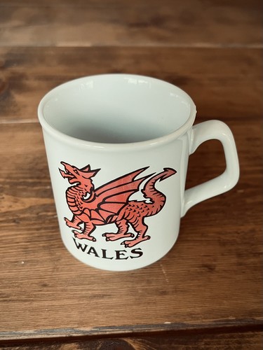 Vintage 1980s wales mug - wales,