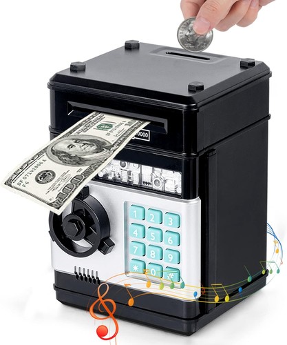 Electronic atm piggy bank - electronic, for