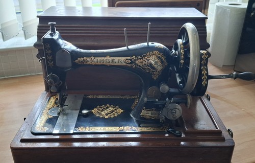 Vintage collectible hand crank - hand,