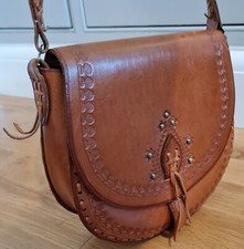 Vintage Satchel Natural Tan