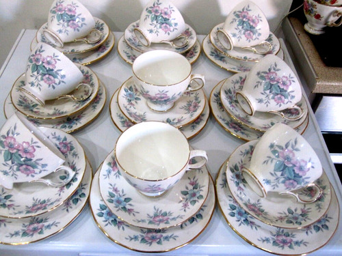 Vintage paragon pink blue - pink,