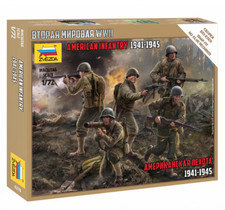 Zvezda 1/72 WWII US Infantry