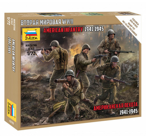 Zvezda wwii us infantry - wwii,