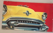 Vintage OLDSMOBILE dealer advertising booklet brochure 1955 
