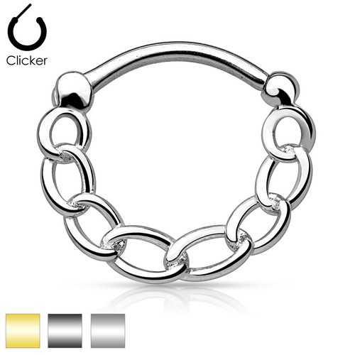 Septum clicker chain link - septum,