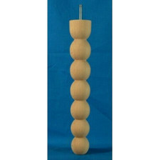 2 Modern Turned Bobbin Legs