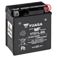 Yuasa YTX7L-BS Battery 12V 6Ah