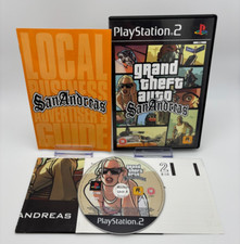 Grand Theft Auto San Andreas (PAL Sony PS2, 2004) *VGC* CIB *Disc Perfect*