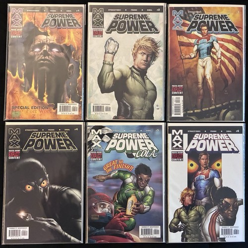 Supreme power comic lot - power,