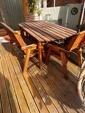 Charles Taylor Outdoor Garden 6 Seat Set.