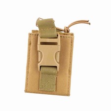 Portable Tactical Military Walkie Talkie Bag Pouch Radio Holder Case For Outdoor