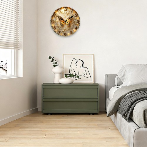 Wall clock stylish - 2d,