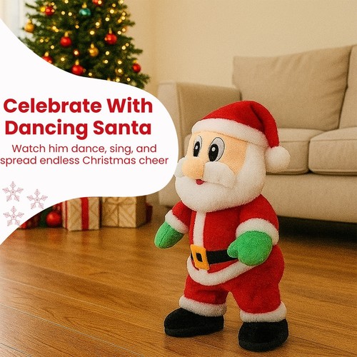 Animated dancing santa claus - animated,